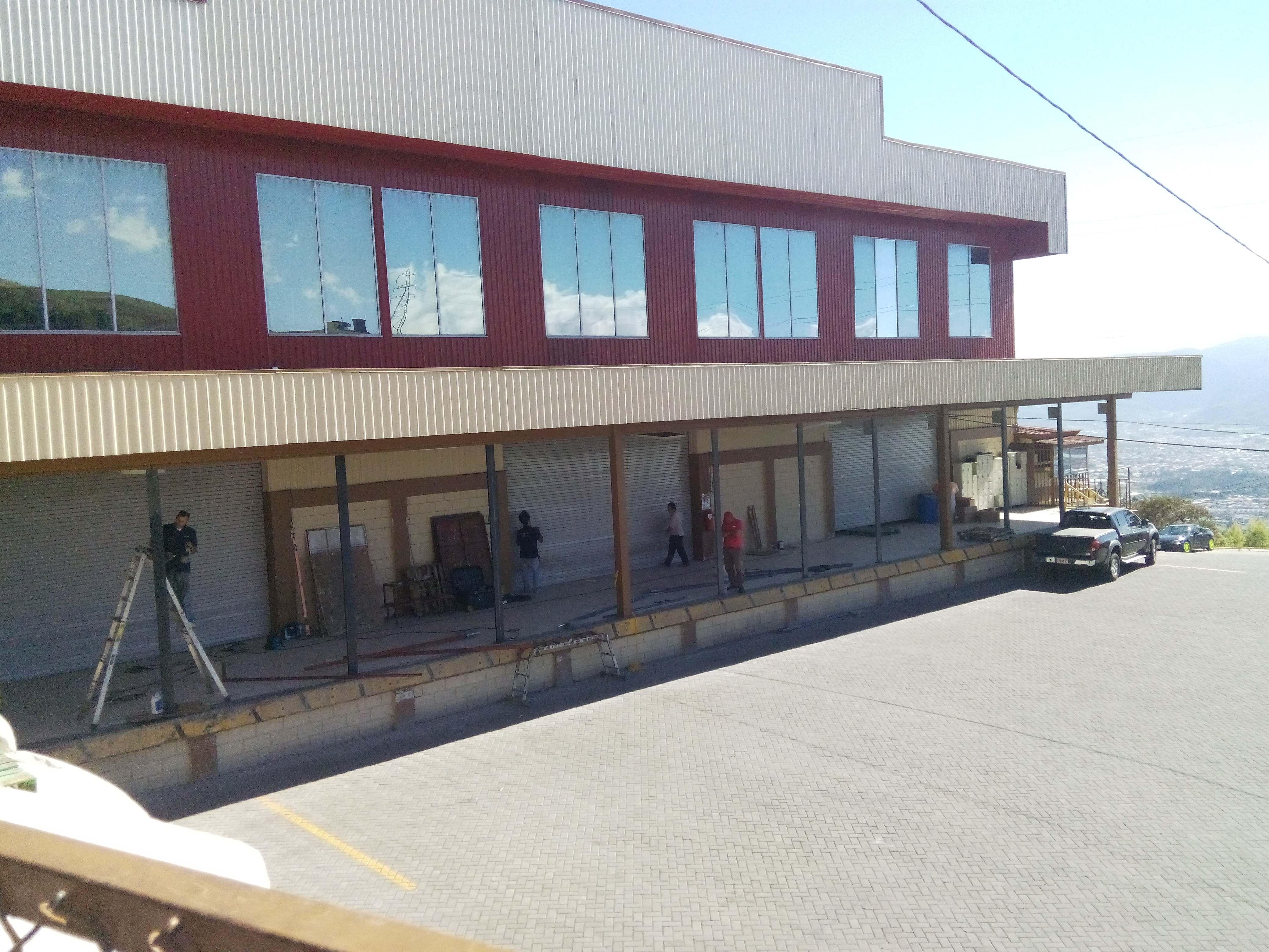 Cortinas con láminas de aluminio