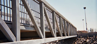 Estructura para instalación de portones