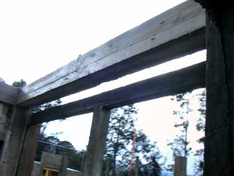 Viga de amarre para portones