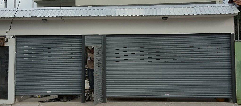 Cortina metálica para casas