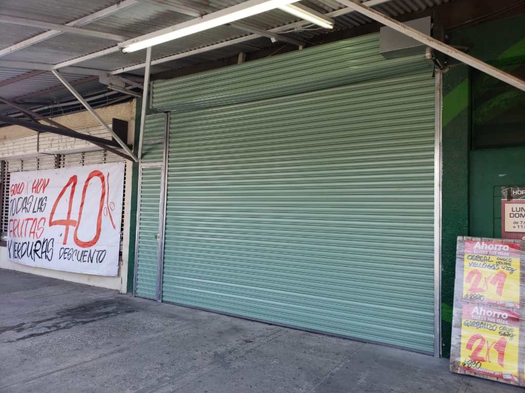 cortina metálica eléctrica
